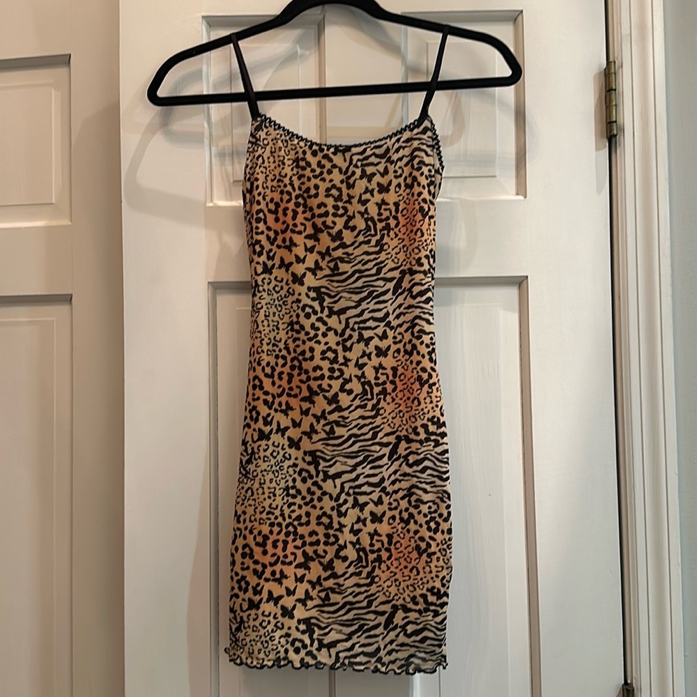 Princess Polly animal print dress